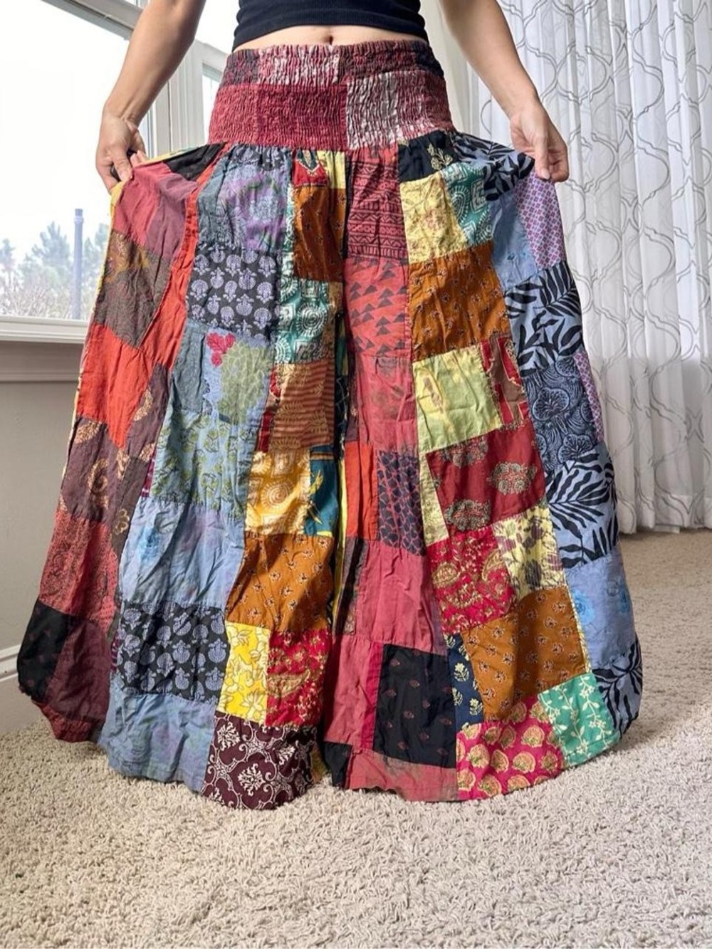 Patchwork Pants - Picture 6 of 7